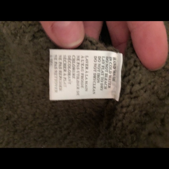 KENZIE green button front sweater - Picture 7 of 7